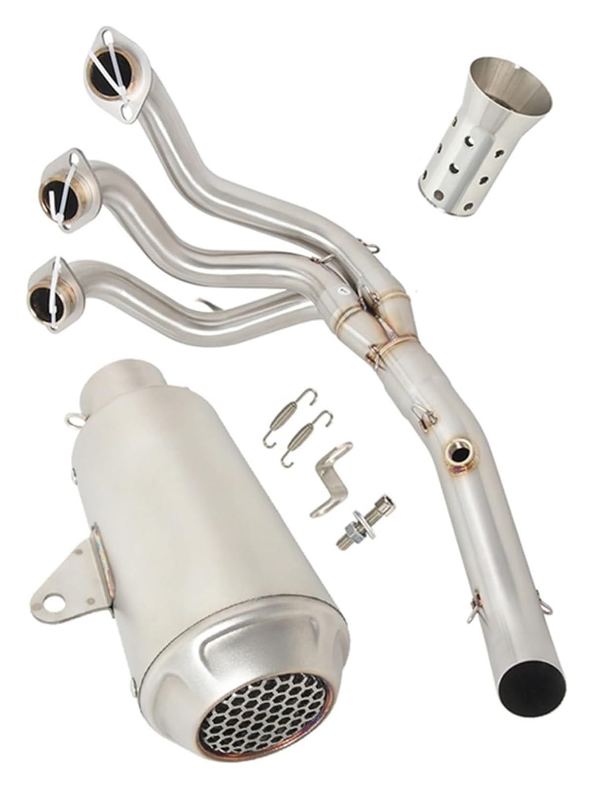 Motorrad Auspuff Tube Für Y&amaha XSR900 XSR 900 2015 2016 2017 2018 2019 2020 2021 Motorradauspuff Flucht Vollsystem Front Link Pipe DB Killer(Type C) von SCBSTKBGGW