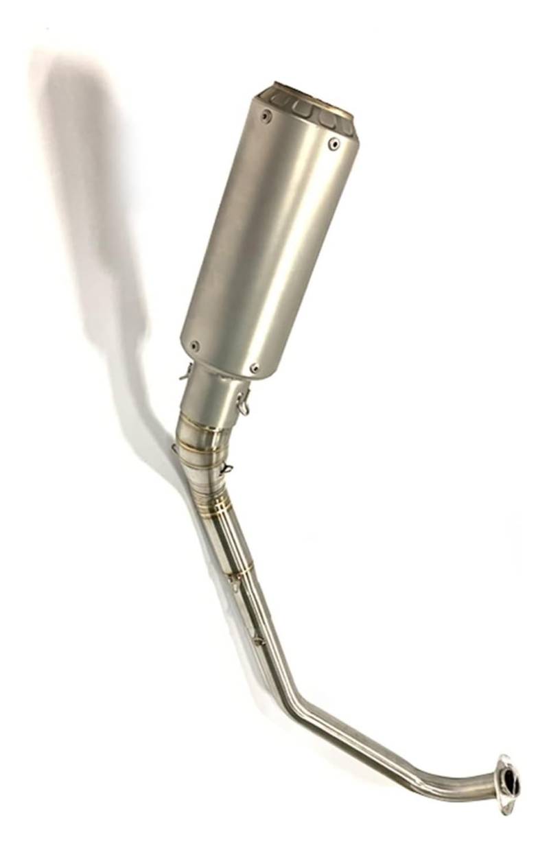 Motorrad Auspuff Tube Für Y&amaha YZF-R15 R125 MT125 MT-15 V3 R125 2018 2019 Auspuffrohr Motorradauspuff Vollsystem Escape Moto Pipe(Multi-Colored G) von SCBSTKBGGW