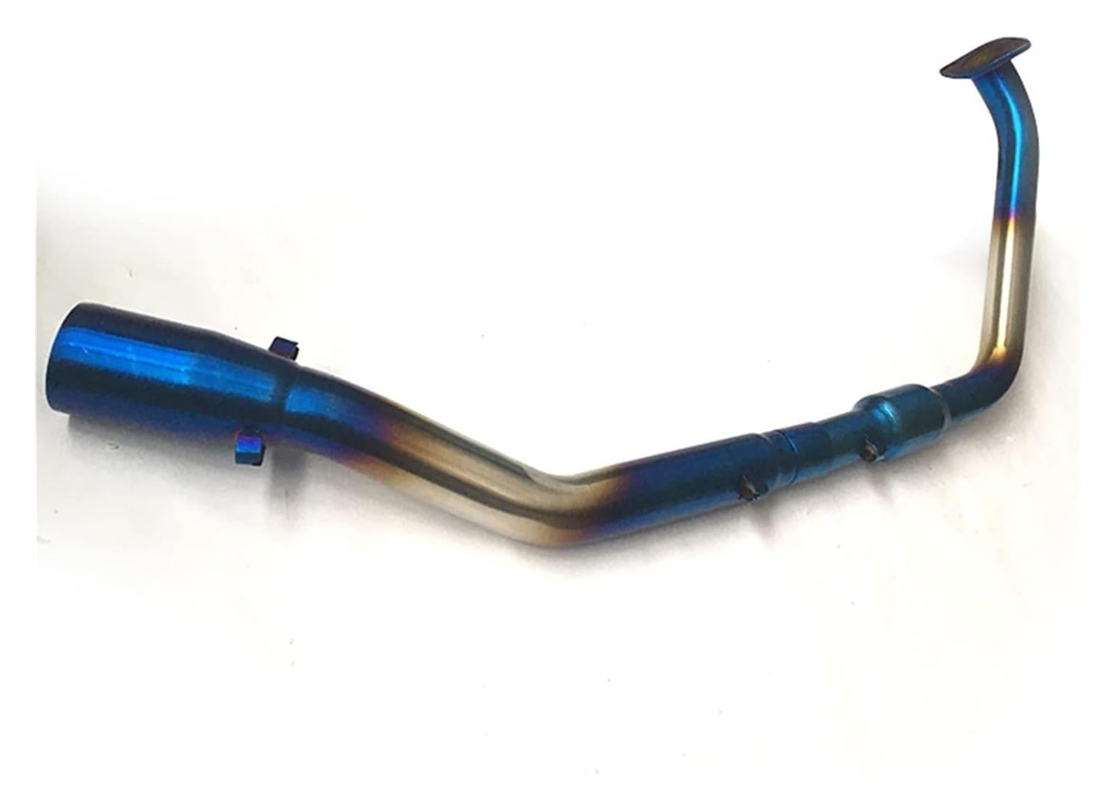 Motorrad Auspuff Tube Für Y&amaha YZF R15 V3 R125 MT125 2018 2019 Modifiziertes Vollsystem-Auspuff-Front-Link-Rohr-Schalldämpfer DB Killer Escape Exhaust(Multi-Colored a) von SCBSTKBGGW