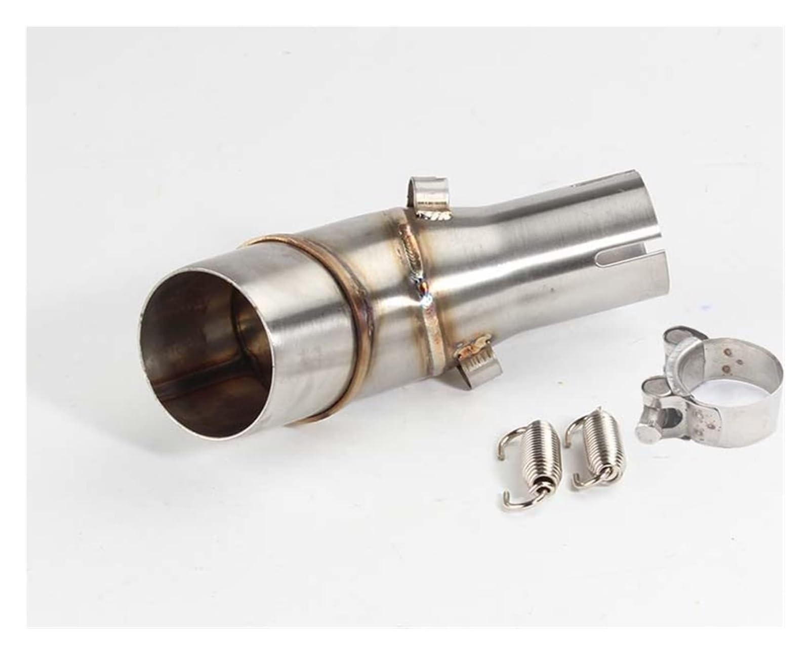 Motorrad Auspuff Tube Für Y&amaha YZF R25 MT03 R3 MT-03 2014-2023 Mittelauspuff Escape Moto Pipe Motorrad Modifizierter Roller Schalldämpfer Auspuff(Multi-Colored C) von SCBSTKBGGW