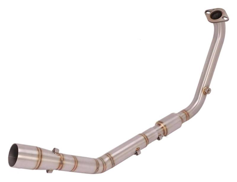 Motorrad Auspuff Tube Für Y&amaha YZFR15 YZF R15 R125 R 15 R 125 2020-2024 Motorradauspuff 51mm Escape Front Link Pipe Katalysator Schalldämpfer von SCBSTKBGGW