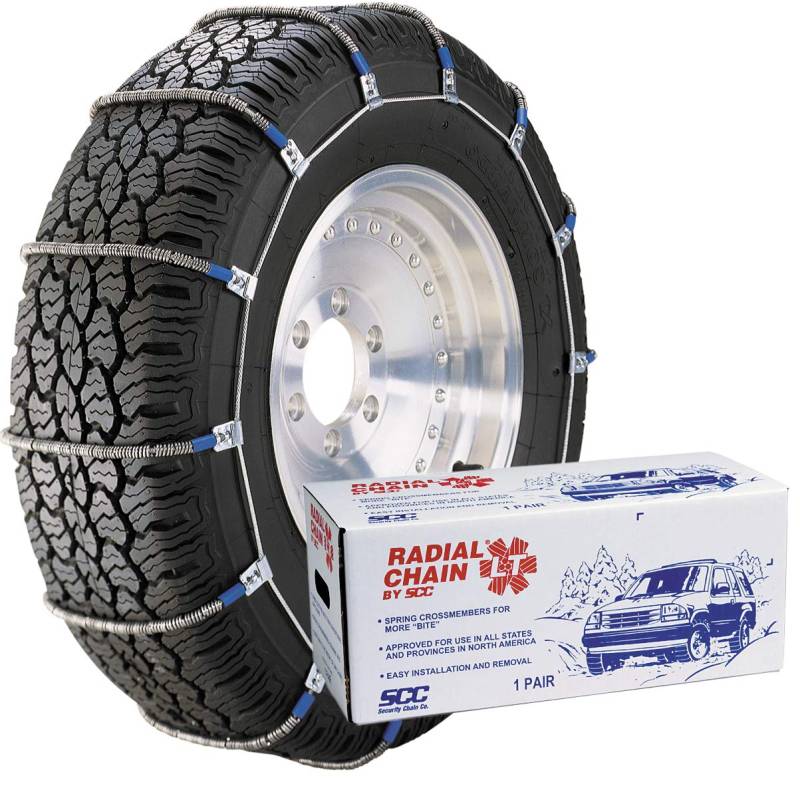 SCC Security Chain TC2111MM Radialkette LT Kabelreifen-Traktionskette für leichte LKWs, 2 Stück von SCC