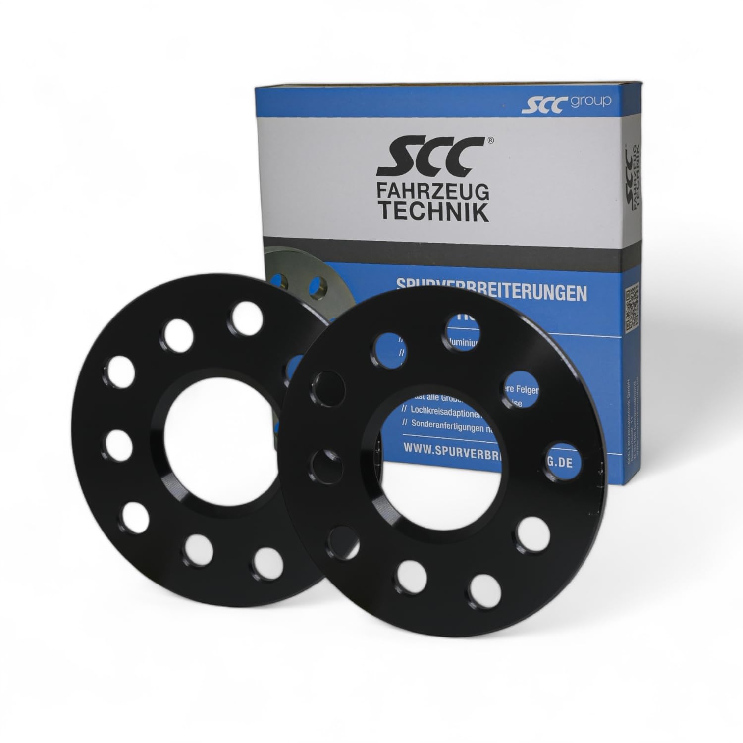 SCC Spurverbreiterungen Spurplatten 2x7mm 5x100-5x112 10274W kompatibel mit Mclaren MP4 Coupe MP4 Spider von SCC