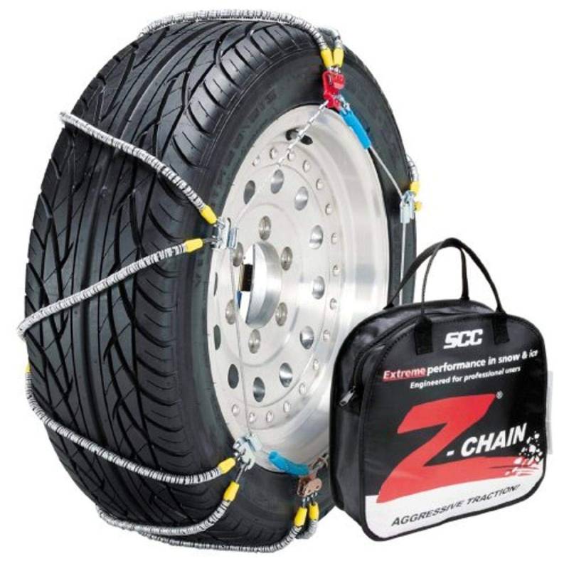 Security Chain Company Z-583 Z-Chain Extreme Performance Kabel-Reifen-Zugkette, 2 Stück von SCC
