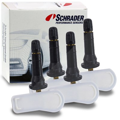 Schrader 4x Reifendrucksensor Radsensor EZ-Sensor [Hersteller-Nr. 3002] für Citroën, Ds, Peugeot von SCHRADER