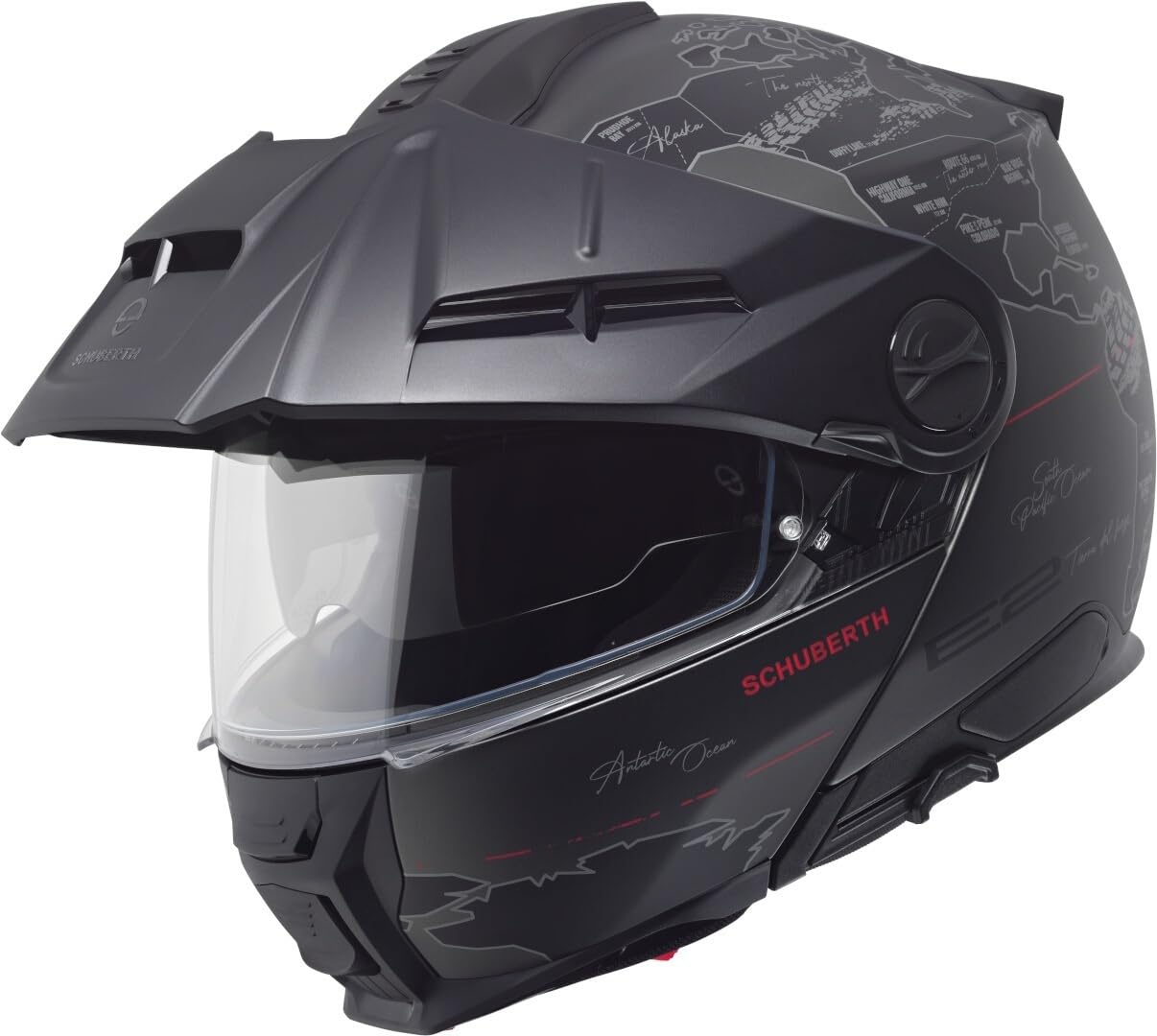 SCHUBERTH HELMET E2 ECE DEKOR ATLAS ANTHRACITE 61 (XL) von SCHUBERTH