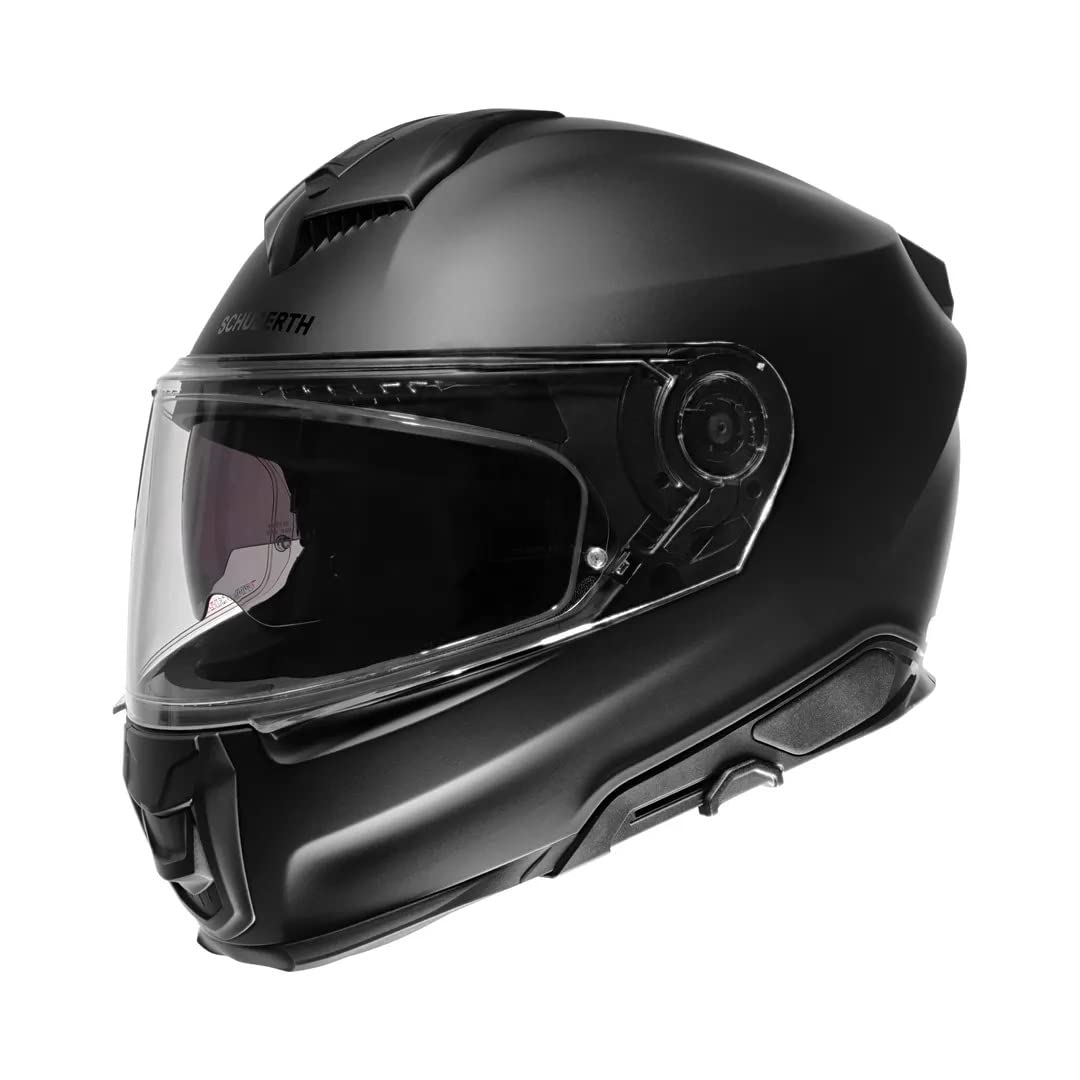 SCHUBERTH S3 Solid Integralhelm Motorradhelm ECE2206 Sport Touring Helm, Matt Black, M 56/57 von SCHUBERTH