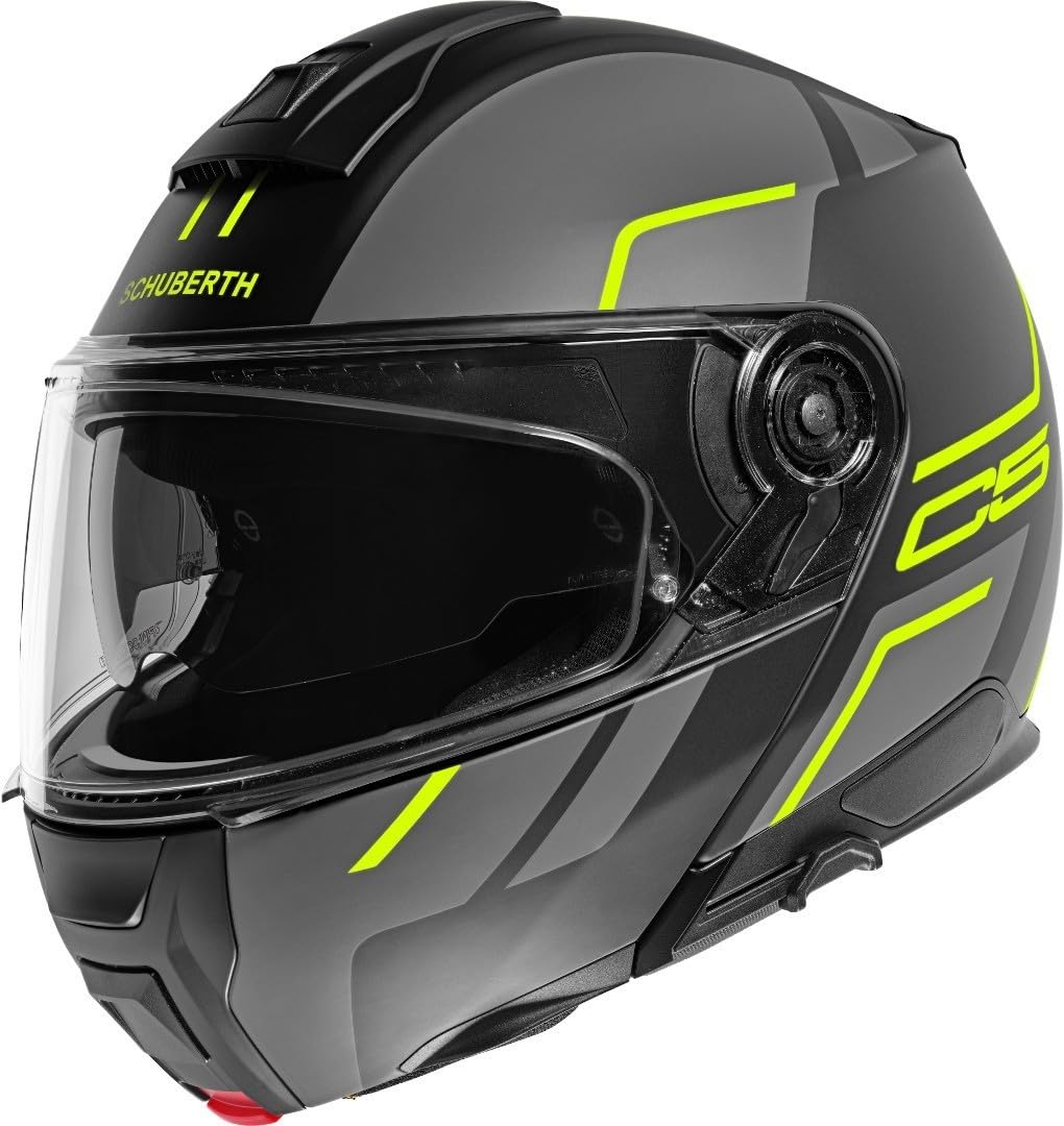 SCHUBERTH Unisex C5 Graphic Ece Helm, Master Yellow, 61 XL EU von SCHUBERTH