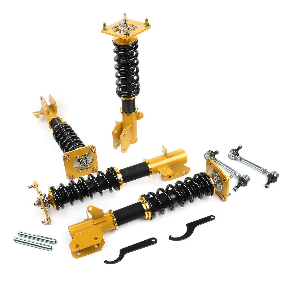 Gewindefahrwerke Stoßdämpfer Streben Kits Montage SCITOO Vollständiges SCITOO Stoßdämpfer Streben Einstellbare Kits passend für 1999-2002 für Mazda Protege /2002-2003 für Mazda Protege5 Gewindefahrwerke Stoßdämpfer Streben Kits Montage SCITOO Vollständiges SCITOO Stoßdämpfer Streben Einstellbare Kits passend für 1999-2002 für Mazda Protege /2002-2003 für Mazda Protege5 von SCITOO