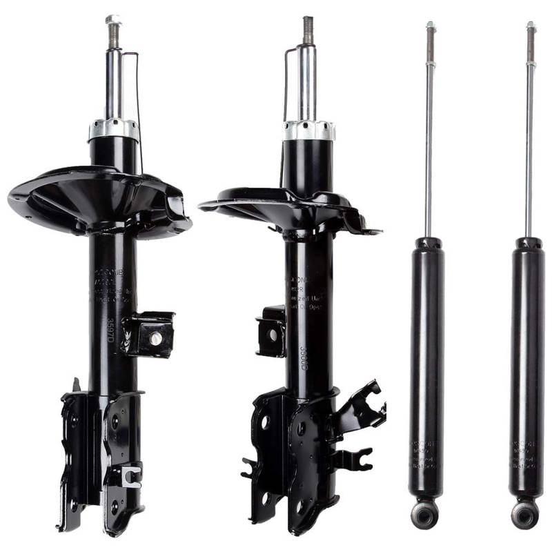 SCITOO Stoßdämpfer-Stoßdämpfer-Stoßdämpfer-Streben für 2003–2008, Infiniti FX35, 2003–2008, Infiniti FX45, 339056, 339055, 349027, 4 Stück von SCITOO