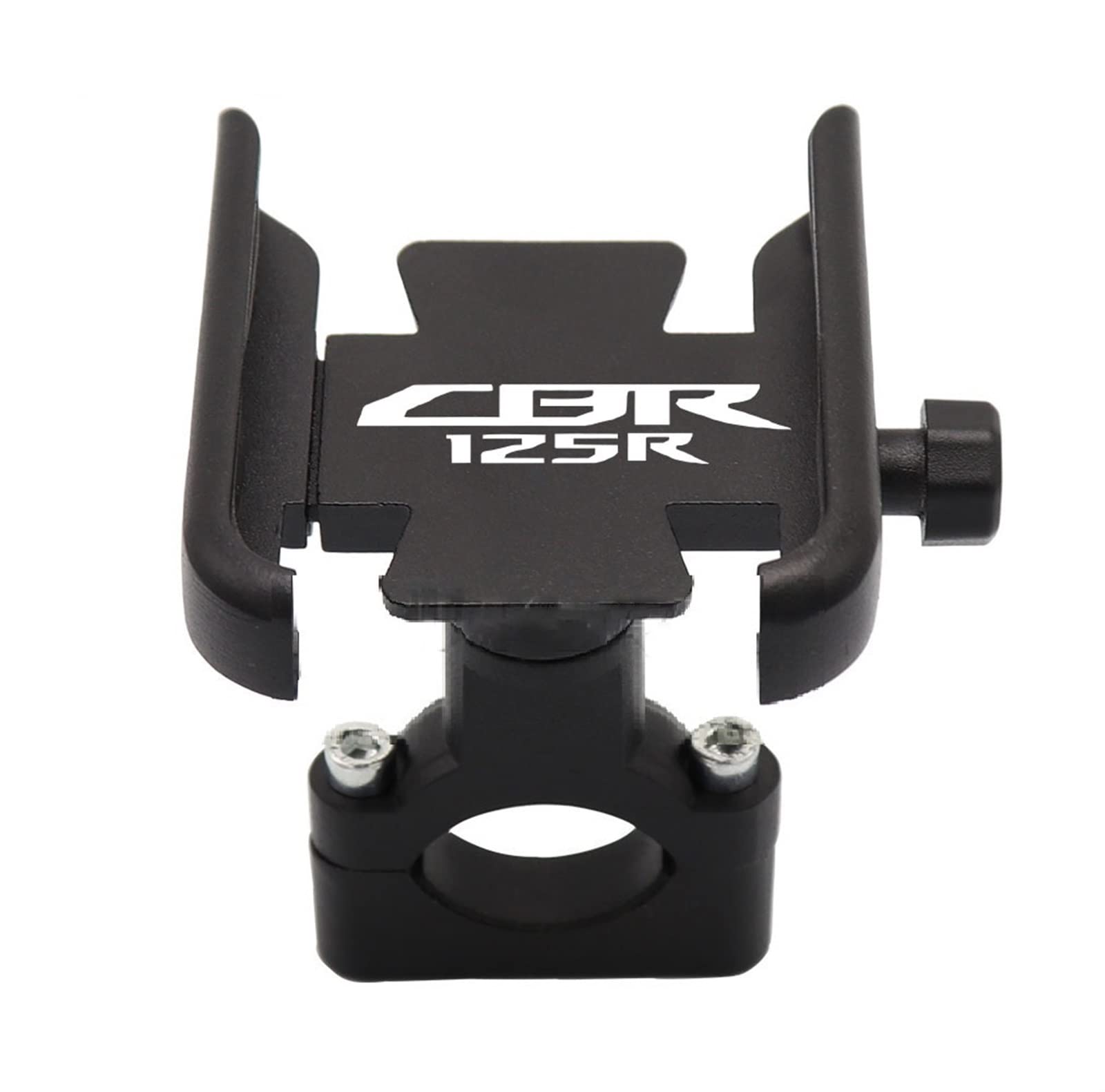 Für Honda CBR125R CBR125 R CBR 125R Motorradzubehör Lenker Rückfahr Handyhalter GPS Ständer Halterung (Farbe : Handlebar Black) von SCITOY