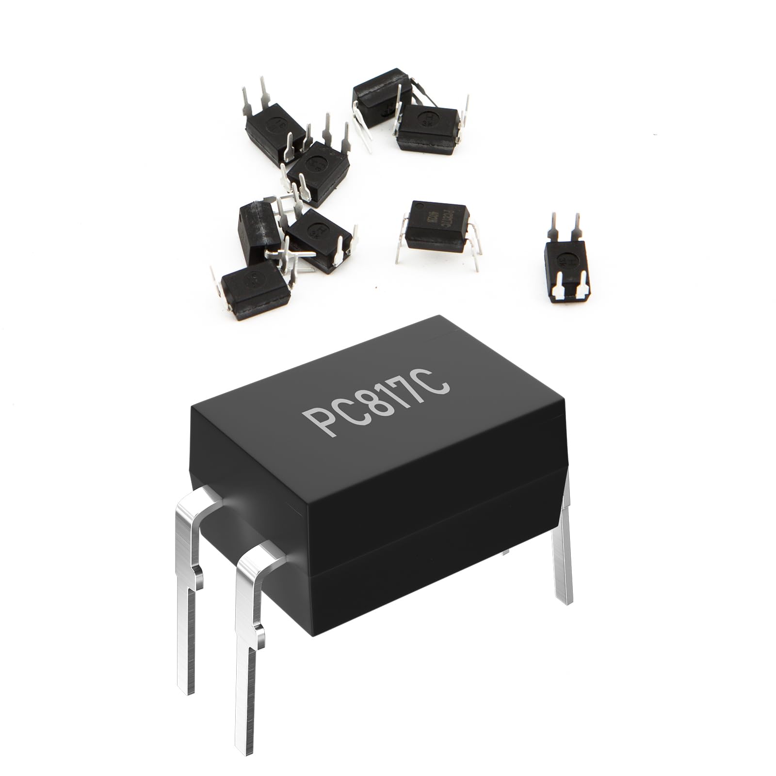 GUEEYUAW 100 Stück Optokoppler PC817C 4 pin DIP-4 2,54 mm Abstand von SCOOYUCK