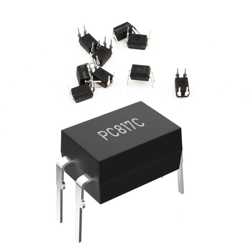GUEEYUAW 100 Stück Optokoppler PC817C 4 pin DIP-4 2,54 mm Abstand von SCOOYUCK