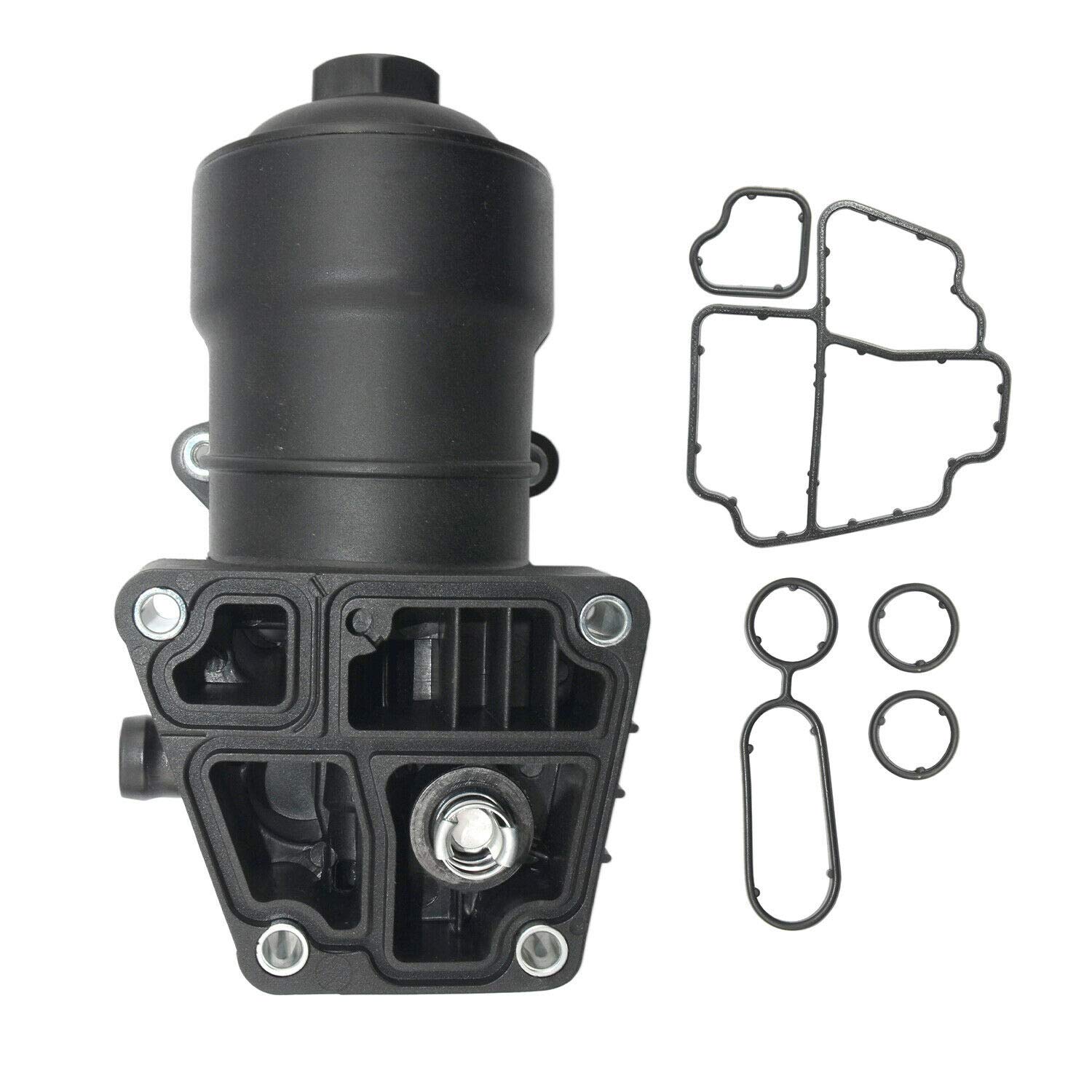 SCSN Ölfiltergehäuse Ölfilter 1,6 TDI 2,0 TDI für A1 A3 Golf VI Leon 03L115389H 03L115433C 03L115389C Ölfilter Gehäuse Kühler Kappe SCSN Ölfiltergehäuse Ölfilter 1,6 TDI 2,0 TDI für A1 A3 Golf VI Leon 03L115389H 03L115433C 03L115389C Ölfilter Gehäuse Kühler Kappe von SCSN