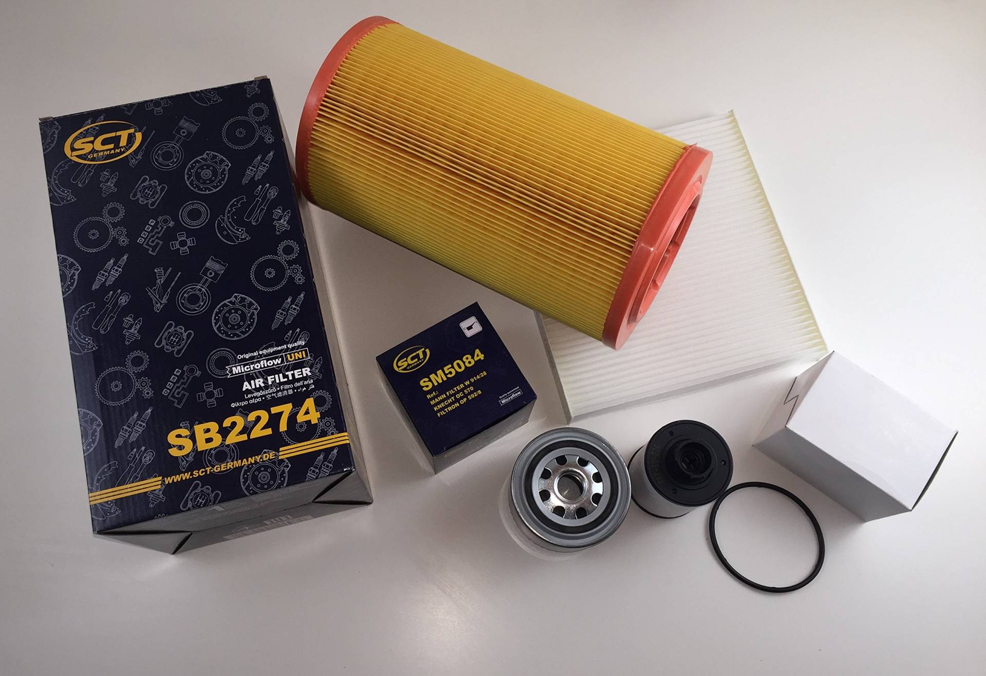 FILTER SET ÖLFILTER + LUFTFILTER + KRAFTSTOFFFILTER + POLLENFILTER DUCATO 250 / 120 MULTIJET 2,3D FILTER SET ÖLFILTER + LUFTFILTER + KRAFTSTOFFFILTER + POLLENFILTER DUCATO 250 / 120 MULTIJET 2,3D von SCT GERMANY / WINFIL FILTERS