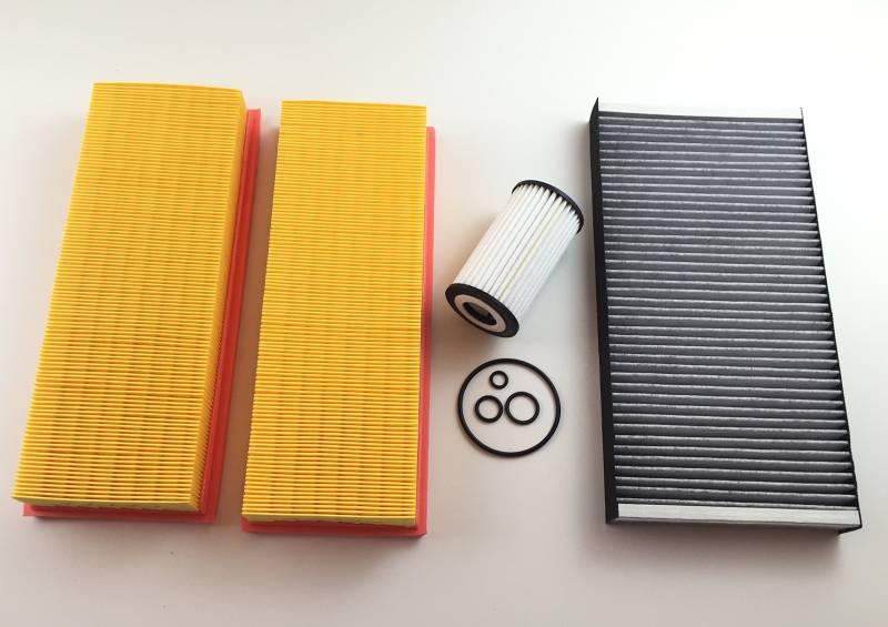 SCT GERMANY FILTER SET ÖLFILTER LUFTFILTER AKTIVKOHLEFILTER MERCEDES SLK R171 280 300 350 von SCT GERMANY