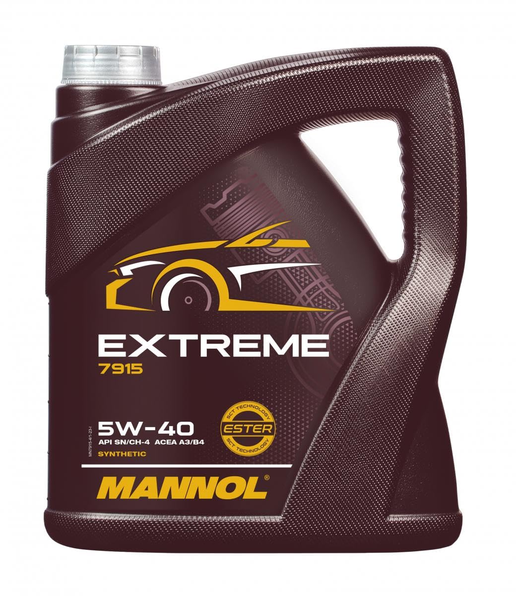 MANNOL Extreme 5W-40 API SN/CF Motorenöl, 4 Liter von MANNOL