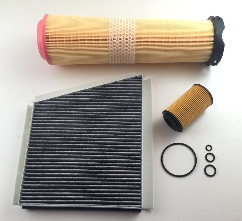 Ölfilter Luftfilter Aktivkohlefilter E-Klasse W211 S211 200 220 270 CDI von SCT GERMANY