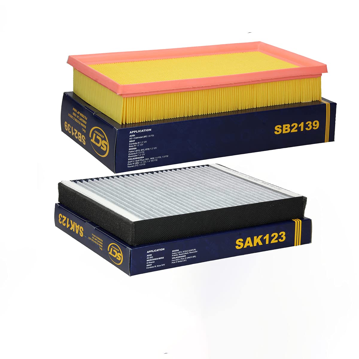 SCT Germany Inspektionspaket Wartungspaket Filterset 1 x Luftfilter 1 x Innenraumfilter mit Aktivkohle SCT Germany Inspektionspaket Wartungspaket Filterset 1 x Luftfilter 1 x Innenraumfilter mit Aktivkohle von SCT Germany