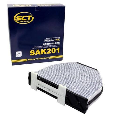 SCT Innenraumfilter Aktivkohlefilter SAK203, Referenznummer: CUK 2550 von SCT Germany