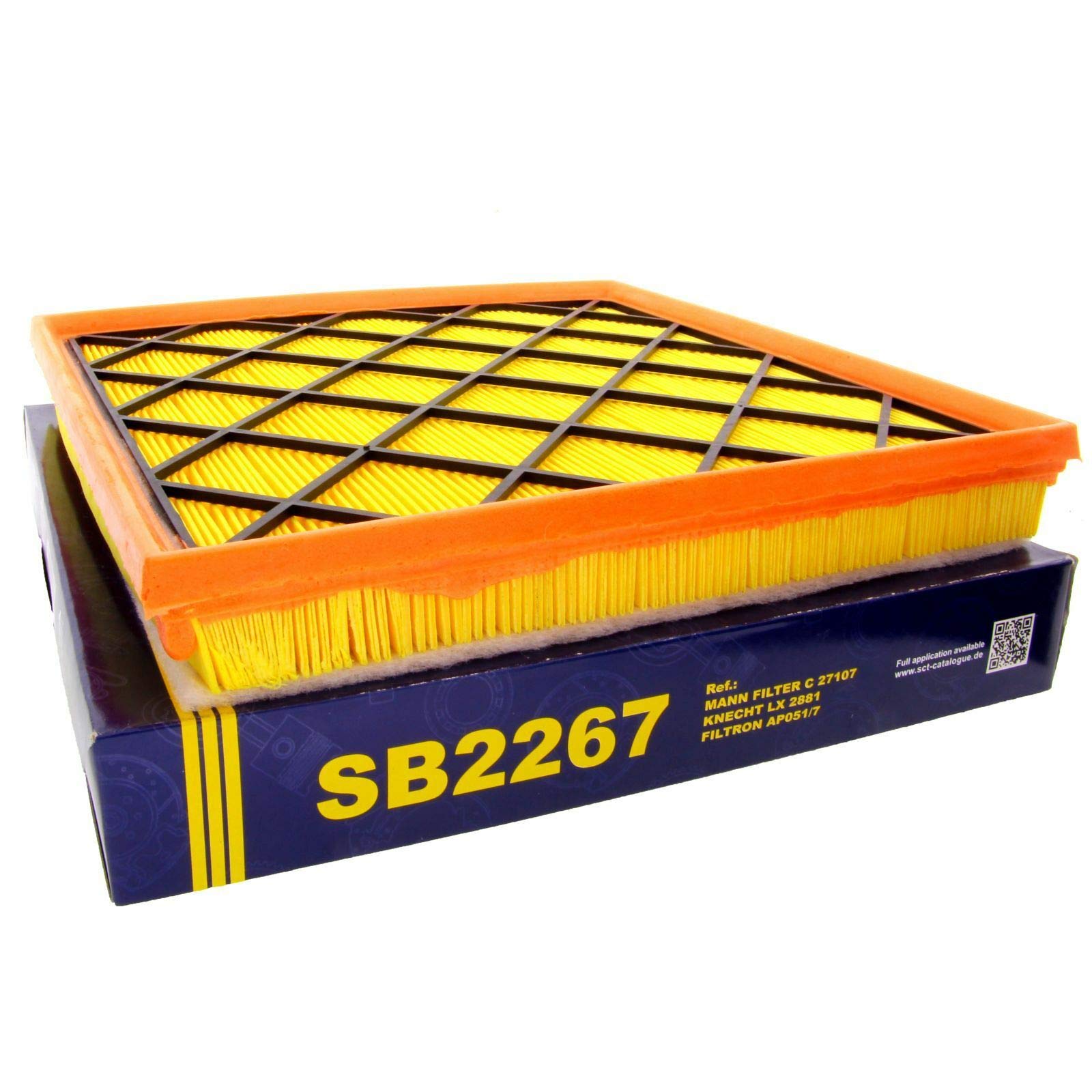 SCT Luftfilter SB2267, Referenznummer: C27107 von SCT Germany