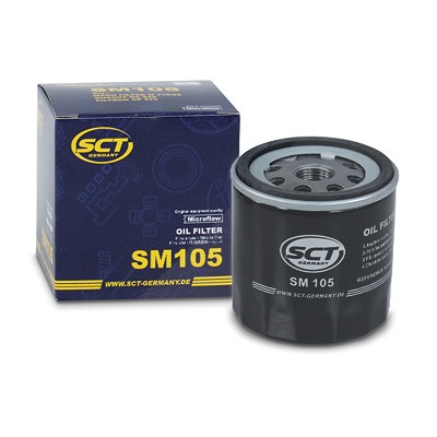 Sct - Mannol Ölfilter [Hersteller-Nr. SM105] für Chevrolet, Gm Korea, Lada, Lotus, Opel, Rover, Saab von SCT - MANNOL