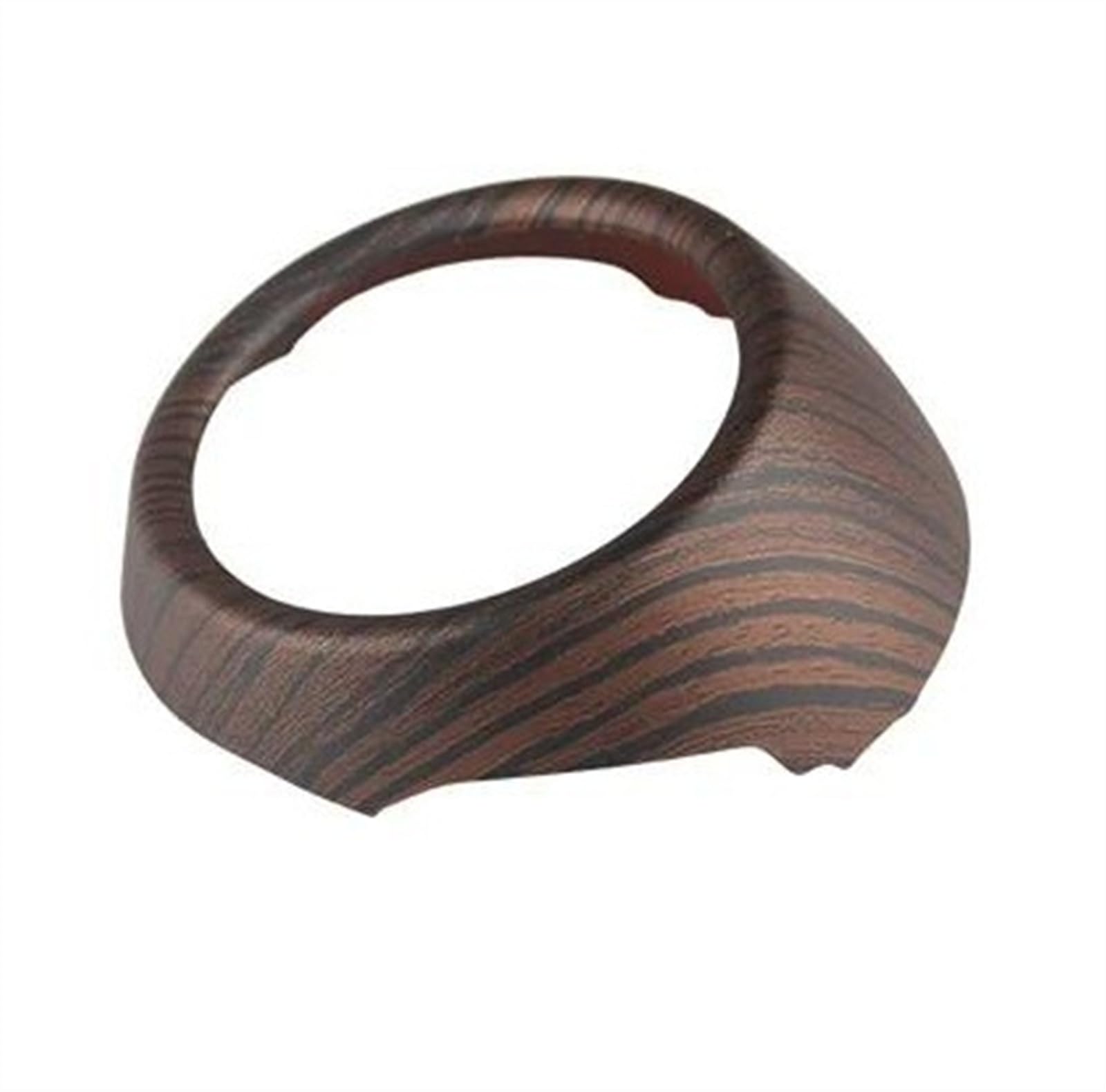 Aufkleber Abdeckung Cover Decal Trim 4 Stücke Auto Innentürgriff Dekorative Ring Aufkleber ABS Kunststoff Türgriff Außenring Aufkleber Für Mini Für Cooper Für F60(Wood Grain) von SCUASKJ