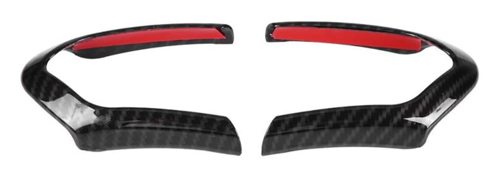 Aufkleber Abdeckung Cover Decal Trim Auto Innen Lenkrad Dekoration Streifen Rahmen Trim Aufkleber Für F10 F20 F13 F15 F16 Für X5 Für X6 F30 1 2 3 4 5 6 Serie Sport(Schwarz) von SCUASKJ