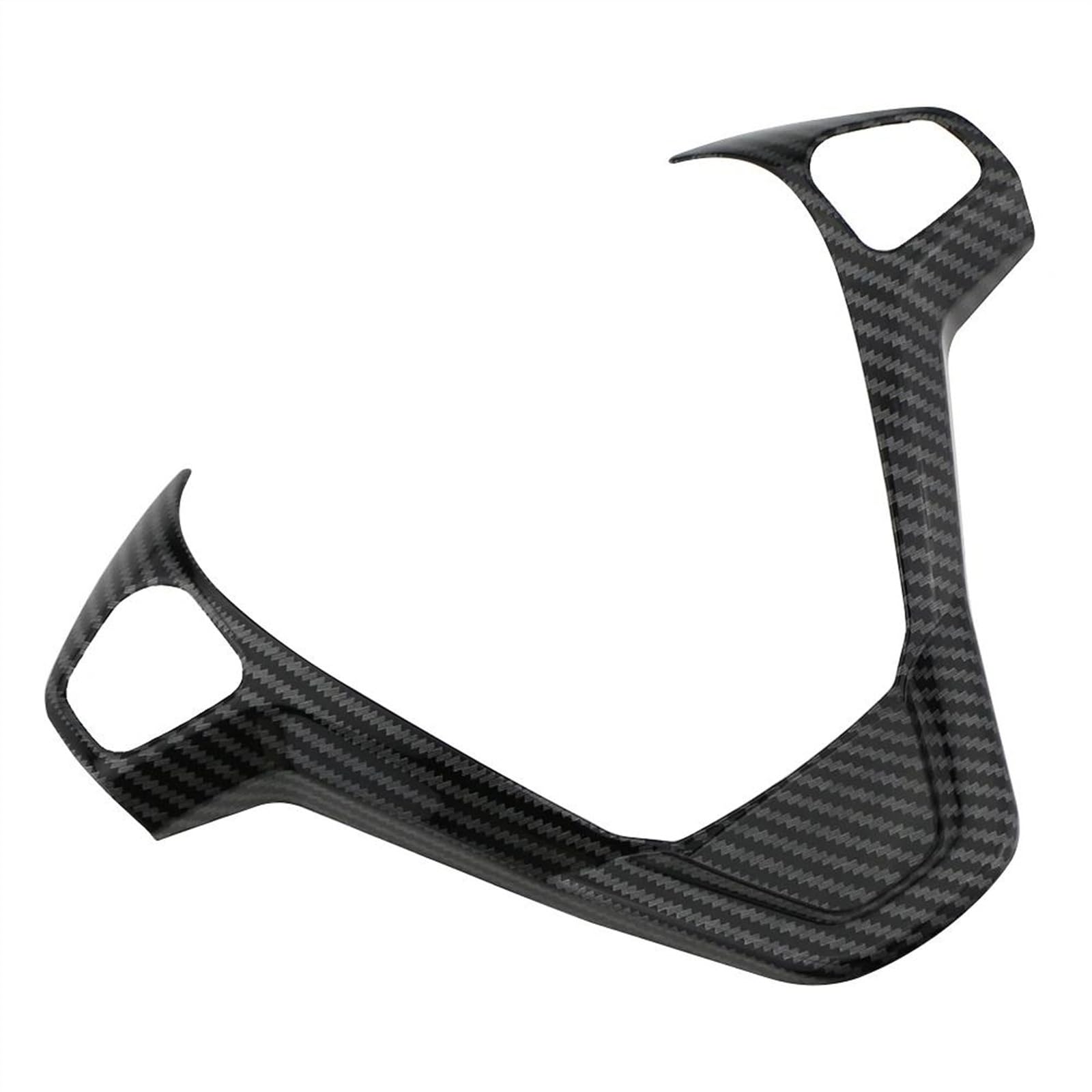 Aufkleber Abdeckung Cover Decal Trim Auto Lenkrad Panel Dekoration Abdeckung Trim Aufkleber Für Ford Für Fiesta MK7 2009-2017 Für Ecosport 2012 2013 2014 2015 2016 2017(Style 1) von SCUASKJ
