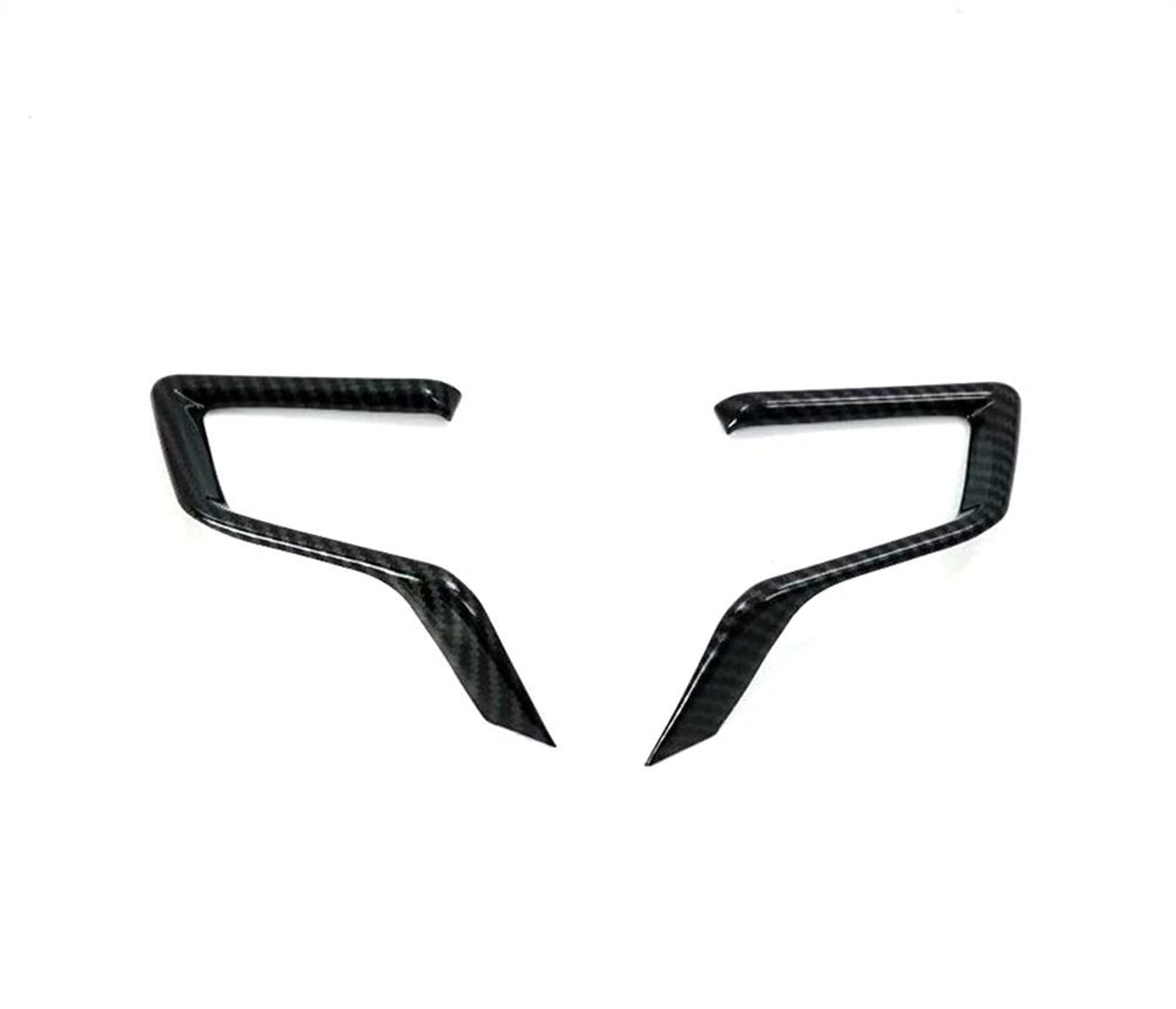 Aufkleber Abdeckung Cover Decal Trim Auto Lenkrad Panel Rahmen Trim Abdeckung Aufkleber Innen Dekoration Molding Für Subaru Für Forester SK 2019 2020 2021 2022 2023(Carbon Fiber A) von SCUASKJ