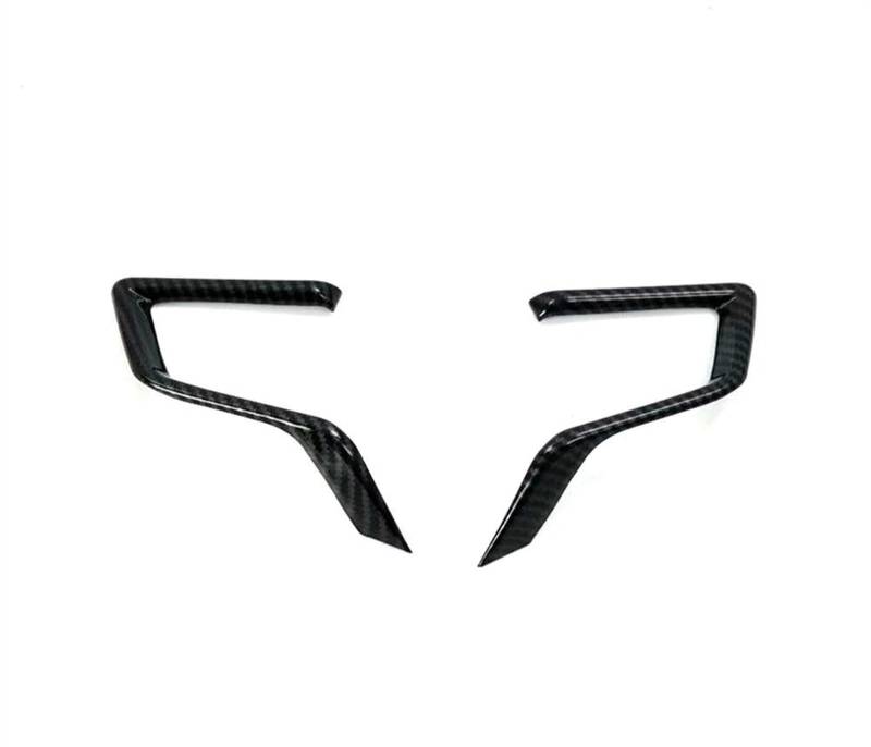 Aufkleber Abdeckung Cover Decal Trim Auto Lenkrad Panel Rahmen Trim Abdeckung Aufkleber Innen Dekoration Molding Für Subaru Für Forester SK 2019 2020 2021 2022 2023(Carbon Fiber A) von SCUASKJ