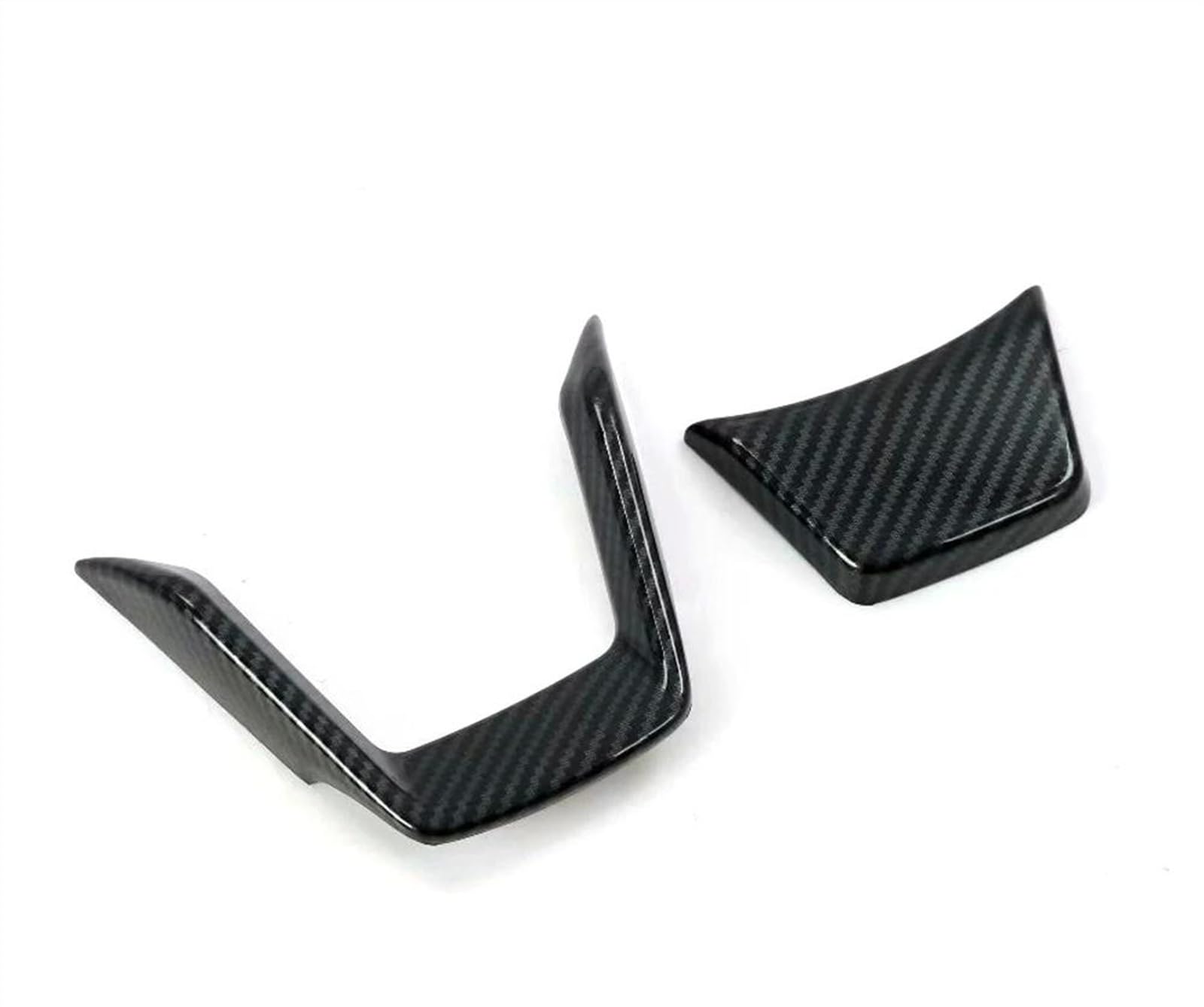 Aufkleber Abdeckung Cover Decal Trim Auto Lenkrad Panel Rahmen Trim Abdeckung Aufkleber Innen Dekoration Molding Für Subaru Für Forester SK 2019 2020 2021 2022 2023(Carbon Fiber B) von SCUASKJ