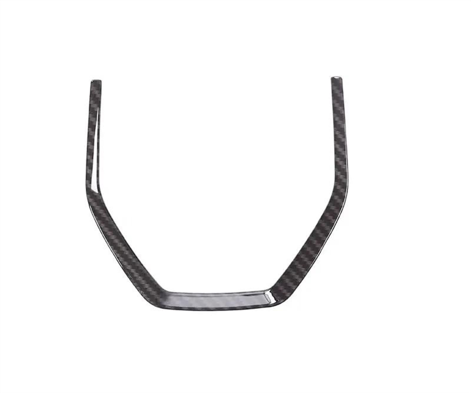 Aufkleber Abdeckung Cover Decal Trim Auto Lenkrad Streifen Abdeckung Trim Aufkleber Für Land Für Rover Für Discovery Sport 2015 2016 2017 2018 2019(Kohlefaser) von SCUASKJ