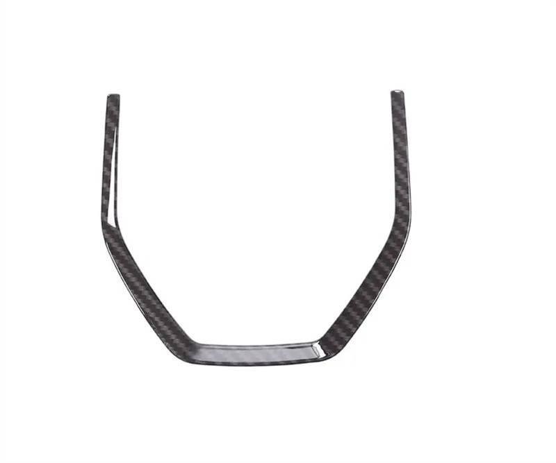Aufkleber Abdeckung Cover Decal Trim Auto Lenkrad Streifen Abdeckung Trim Aufkleber Für Land Für Rover Für Discovery Sport 2015 2016 2017 2018 2019(Kohlefaser) von SCUASKJ