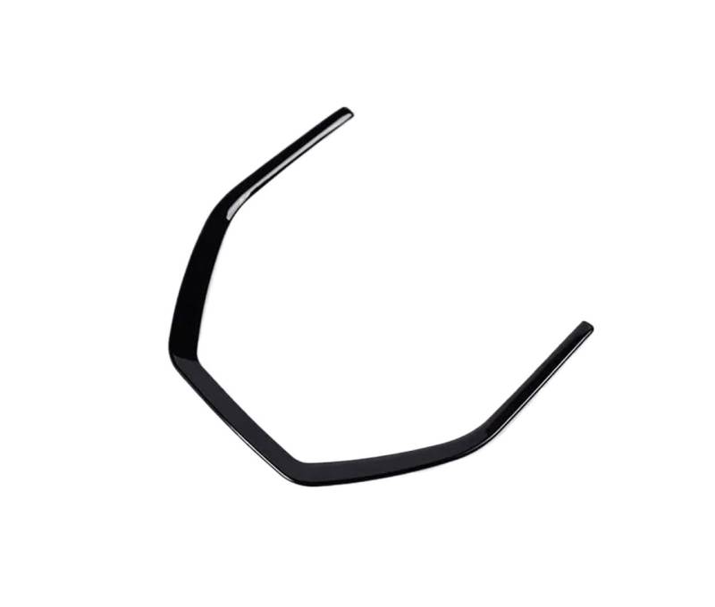 Aufkleber Abdeckung Cover Decal Trim Auto Lenkrad Streifen Abdeckung Trim Aufkleber Für Land Für Rover Für Discovery Sport 2015 2016 2017 2018 2019(Schwarz) von SCUASKJ