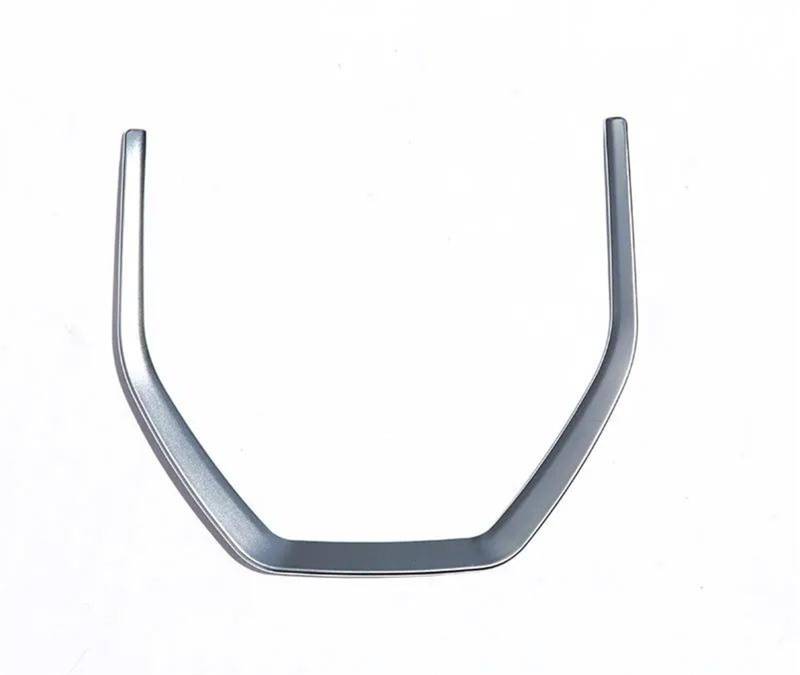 Aufkleber Abdeckung Cover Decal Trim Auto Lenkrad Streifen Abdeckung Trim Aufkleber Für Land Für Rover Für Discovery Sport 2015 2016 2017 2018 2019(Silber) von SCUASKJ