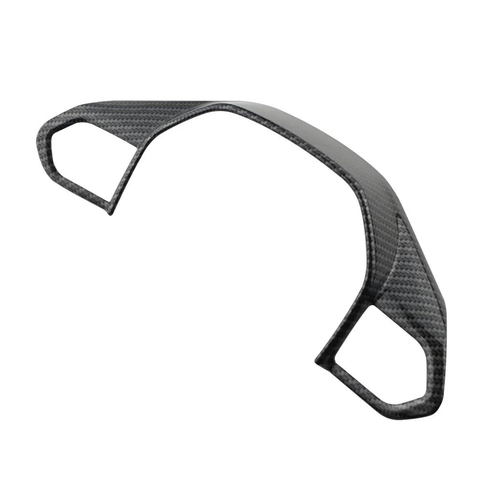 Aufkleber Abdeckung Cover Decal Trim Auto Lenkrad Taste Panel Trim Abdeckung Für Peugeot 3008 4008 5008 GT 2017 2018 2019 2020 2021 2022 2023 Für 3008GT Für 5008GT(Black Carbon) von SCUASKJ
