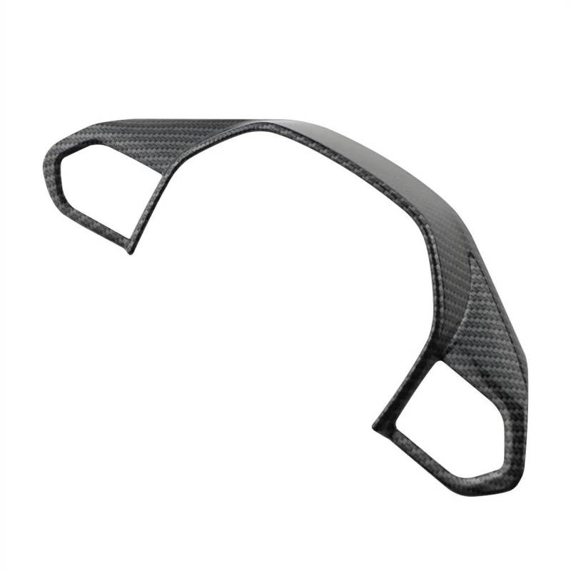 Aufkleber Abdeckung Cover Decal Trim Auto Lenkrad Taste Panel Trim Abdeckung Für Peugeot 3008 4008 5008 GT 2017 2018 2019 2020 2021 2022 2023 Für 3008GT Für 5008GT(Black Carbon) von SCUASKJ