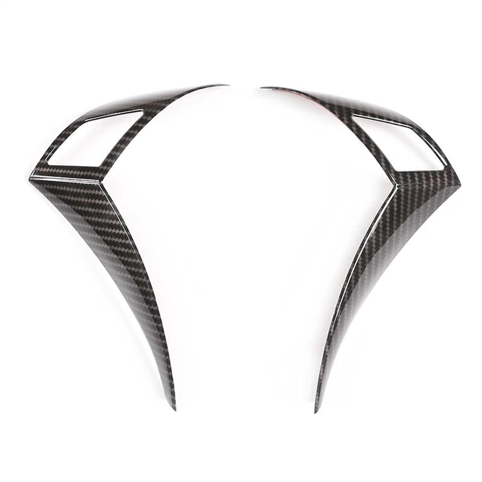 Aufkleber Abdeckung Cover Decal Trim Für 5er E60 E61 2003 2004 2005 2006 2007 2008 2009 2010 Auto Styling Lenkrad Taste Dekoration Rahmen Trim(Kohlefaser) von SCUASKJ