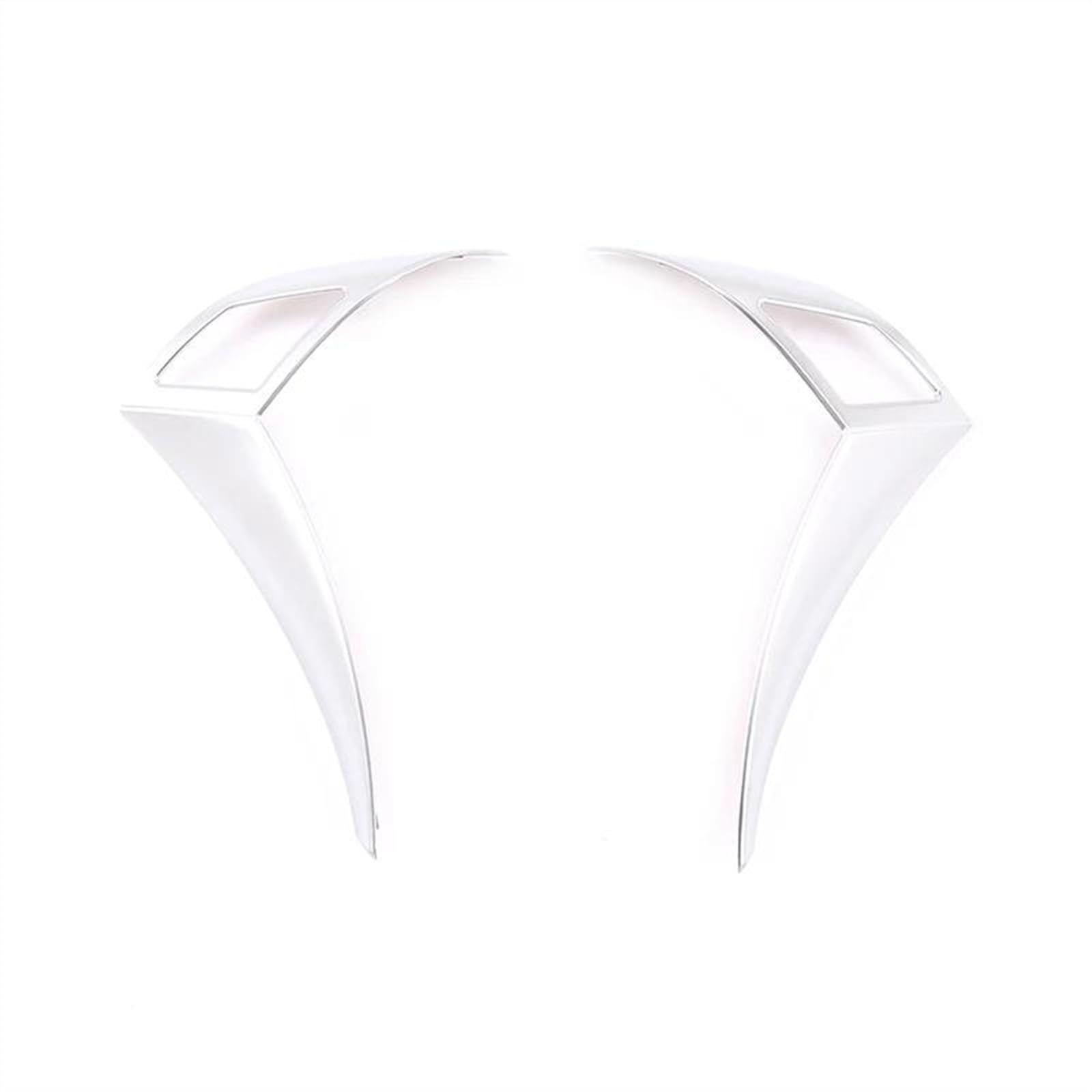 Aufkleber Abdeckung Cover Decal Trim Für 5er E60 E61 2003 2004 2005 2006 2007 2008 2009 2010 Auto Styling Lenkrad Taste Dekoration Rahmen Trim(Silber) von SCUASKJ