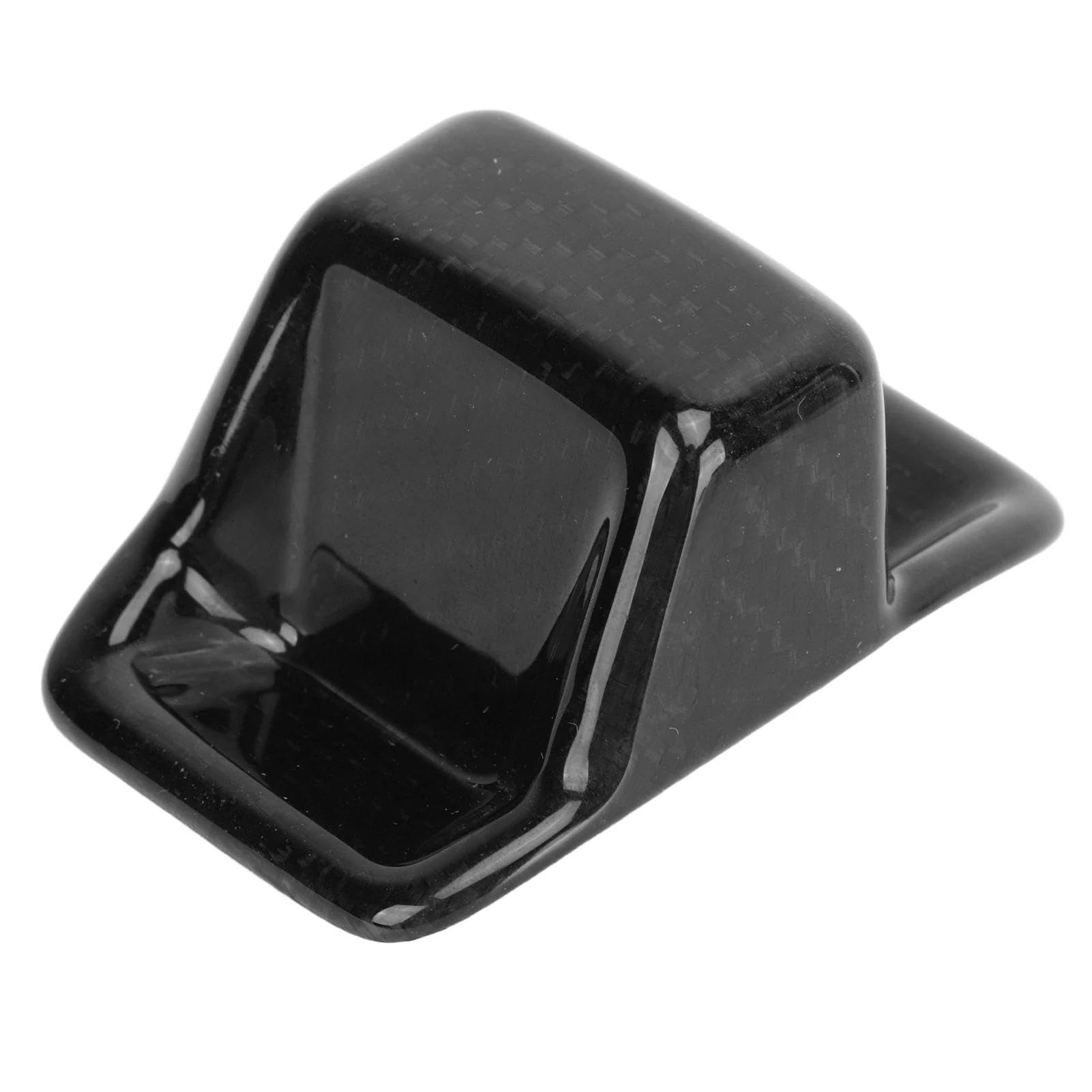 Aufkleber Abdeckung Cover Decal Trim Für A3 Für S3 Für RS3 8Y 2021+ Schaltknauf Abdeckung Carbon Fiber Schalthebel Kopf Dekoration Abdeckung Auto Innen Knopf Dekoration(Schwarz) von SCUASKJ