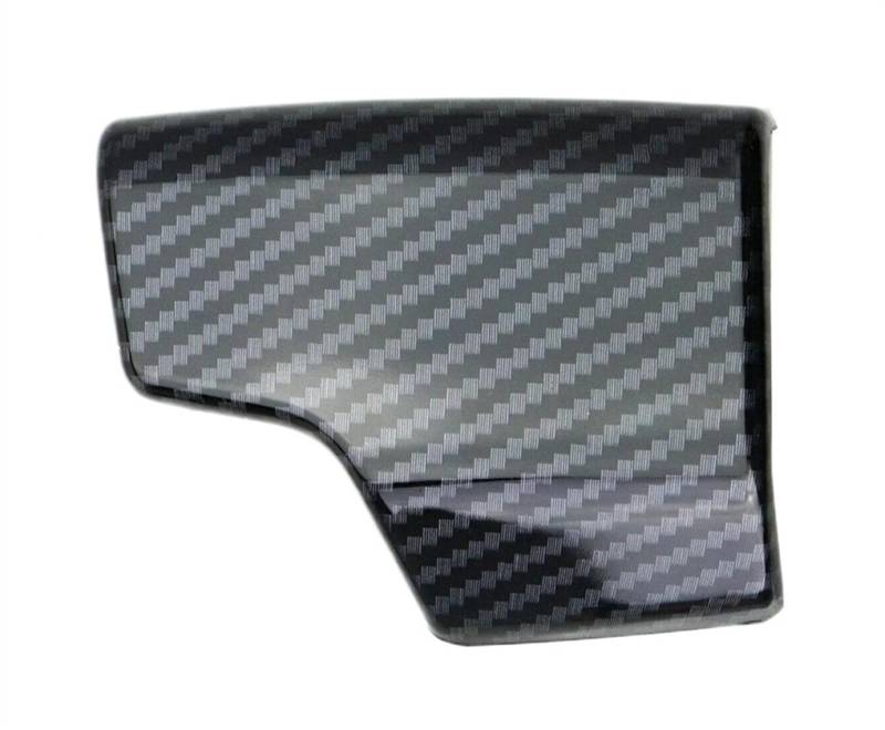 Aufkleber Abdeckung Cover Decal Trim Für A6 Für A7 Für RS7 2019-up Auto Innen Carbon Faser Schwarz ABS Schaltknauf Abdeckung Form Trim Shell Schutz Dekoration von SCUASKJ