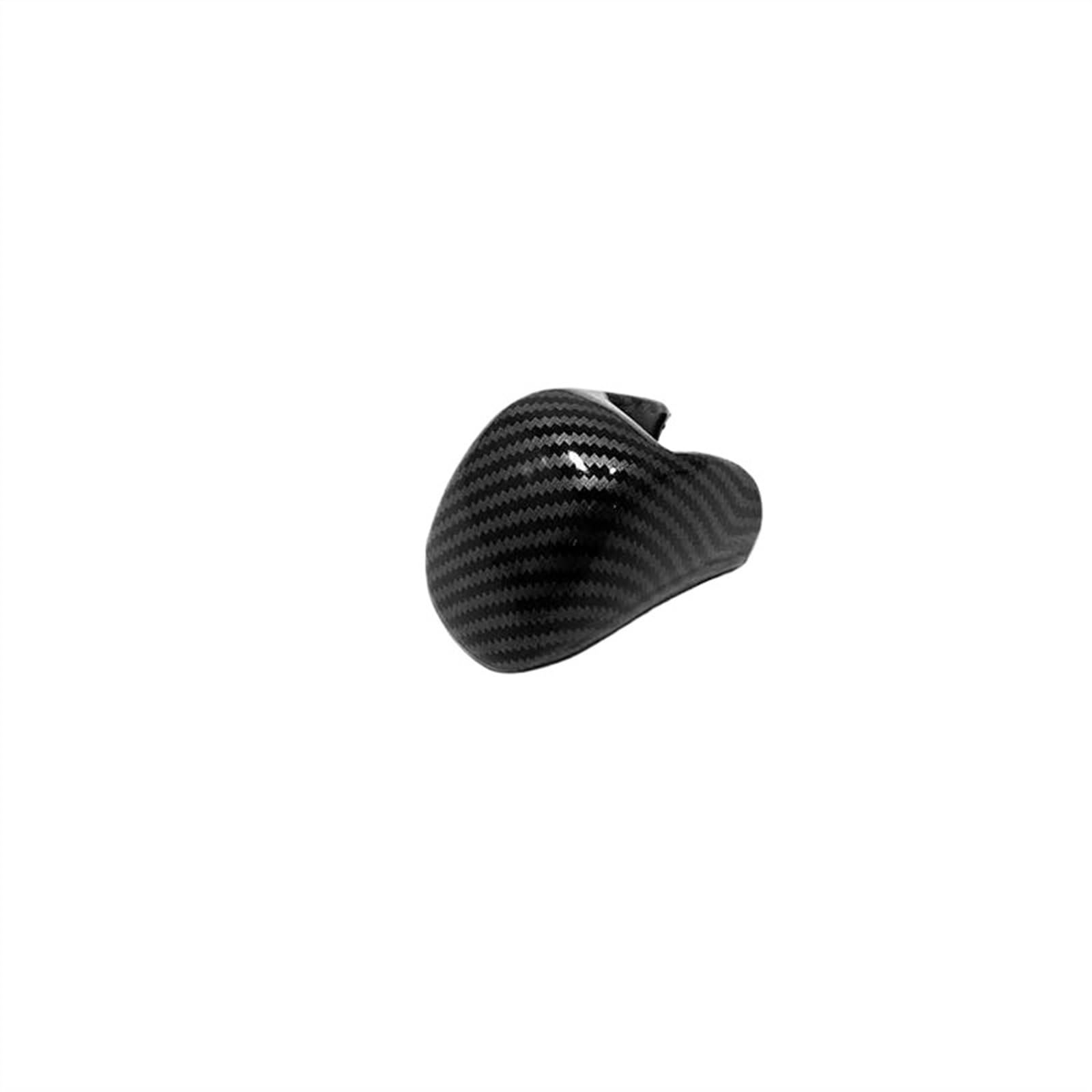 Aufkleber Abdeckung Cover Decal Trim Für CRV Für CR-V 2023 Auto Schaltknauf Kopf Abdeckung Trim Aufkleber Innen Dekorative Form Zubehör(Schwarz) von SCUASKJ