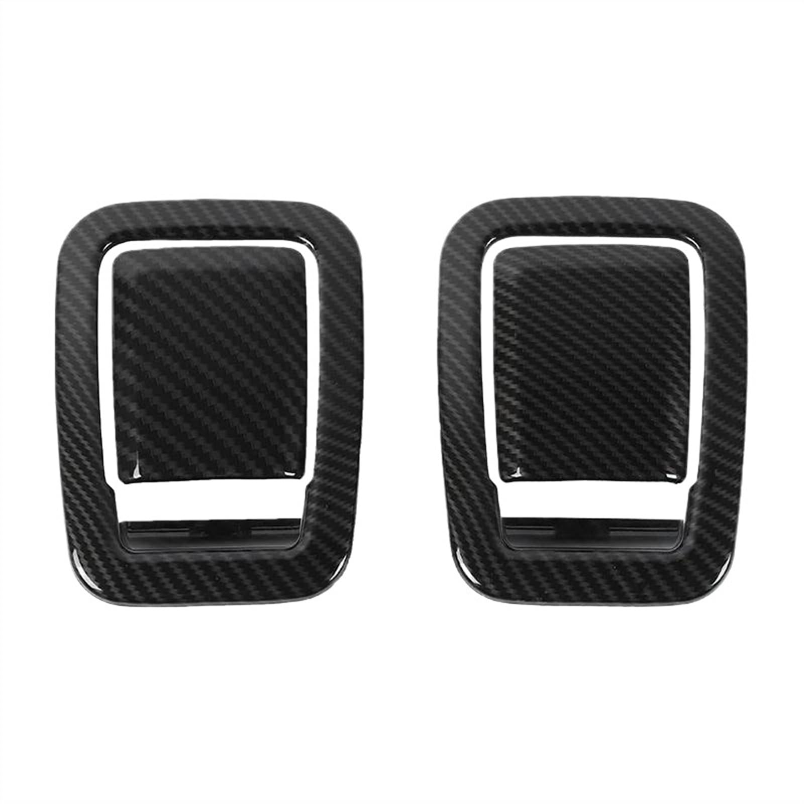 Aufkleber Abdeckung Cover Decal Trim Für Chevrolet Für Camaro 2010 2011 2012 2013 2014 2015 Auto Sitz Zurück Griff Dekoration Abdeckung Innen Zubehör(Kohlefaser) von SCUASKJ