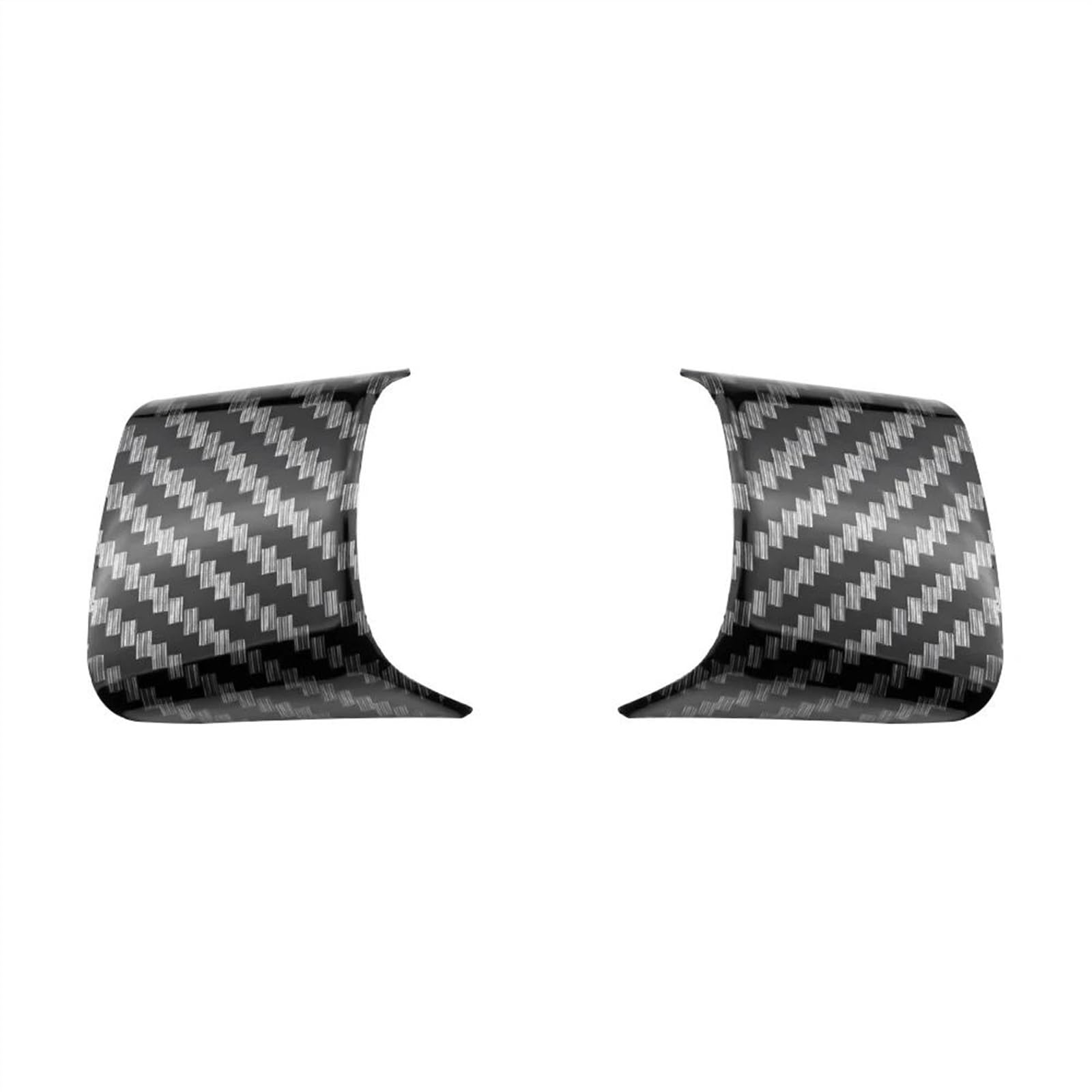 Aufkleber Abdeckung Cover Decal Trim Für Ford Für Focus 3 MK3 Limousine Fließheck Für Kuga Für Escape 2012 2013 2014 Auto Lenkrad Trim Abdeckung Aufkleber Dekoration Fall(Black small) von SCUASKJ