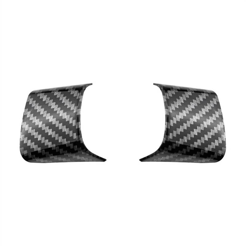Aufkleber Abdeckung Cover Decal Trim Für Ford Für Focus 3 MK3 Limousine Fließheck Für Kuga Für Escape 2012 2013 2014 Auto Lenkrad Trim Abdeckung Aufkleber Dekoration Fall(Black small) von SCUASKJ