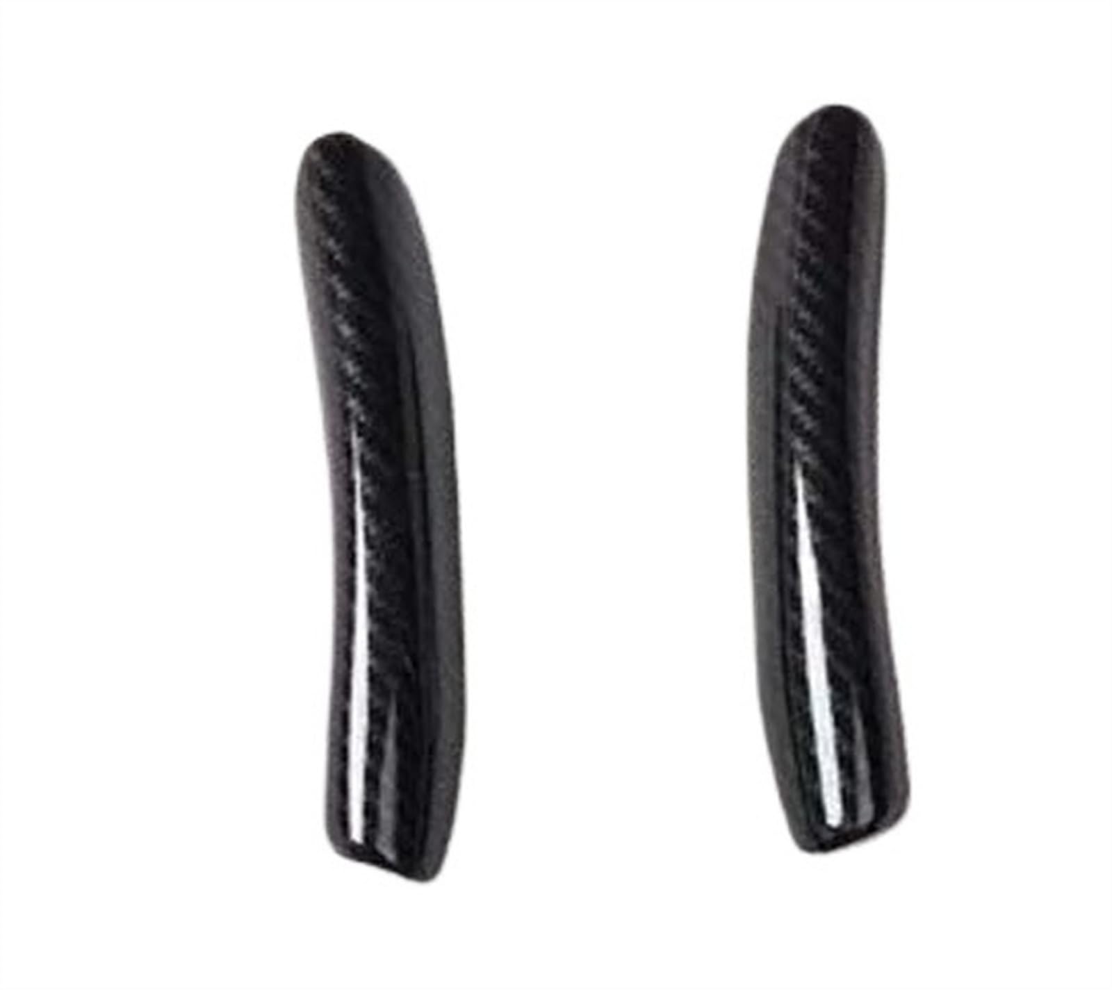 Aufkleber Abdeckung Cover Decal Trim Für Für TT 2008 2009 2010 2011 2012 2013 2014 Auto Innen Tür Griff Greifen Dekoration Streifen Trim Styling Auto Form Zubehör(Carbon Fiber Black) von SCUASKJ