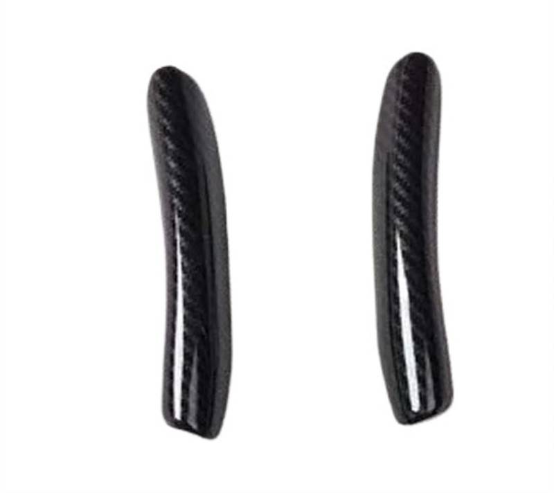 Aufkleber Abdeckung Cover Decal Trim Für Für TT 2008 2009 2010 2011 2012 2013 2014 Auto Innen Tür Griff Greifen Dekoration Streifen Trim Styling Auto Form Zubehör(Carbon Fiber Black) von SCUASKJ
