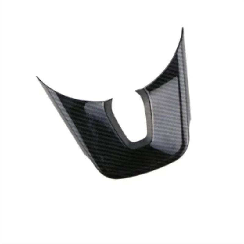 Aufkleber Abdeckung Cover Decal Trim Für Kia Für Forte Für K3 2019 2020 Auto Lenkrad Dekoration Trim Abdeckung Aufkleber Form Rahmen(Black Carbon) von SCUASKJ
