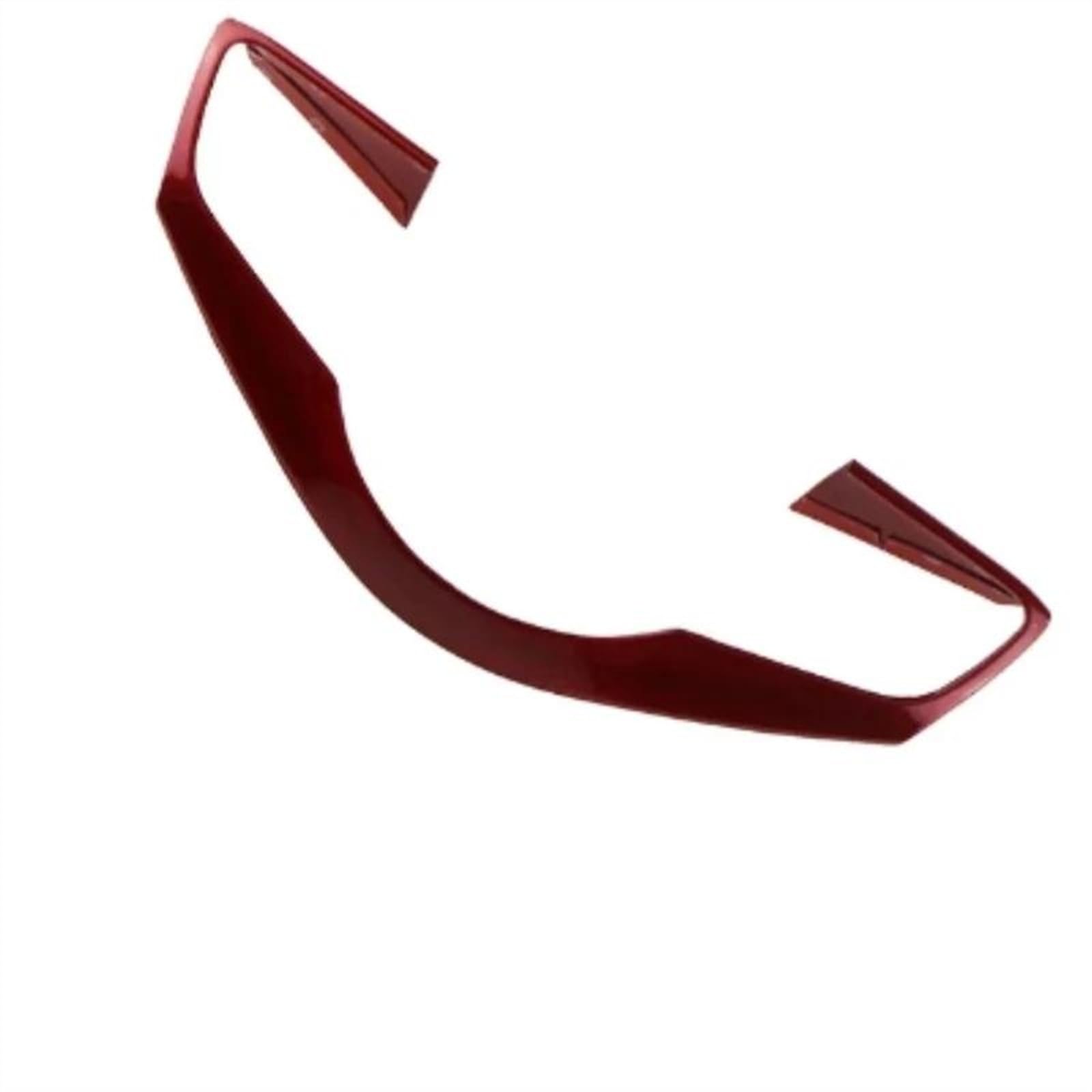 Aufkleber Abdeckung Cover Decal Trim Für Kia Für Forte Für K3 2019 2020 Auto Lenkrad Dekoration Trim Abdeckung Aufkleber Form Rahmen(Red A) von SCUASKJ